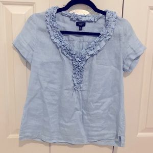 Talbots Linen Blouse
